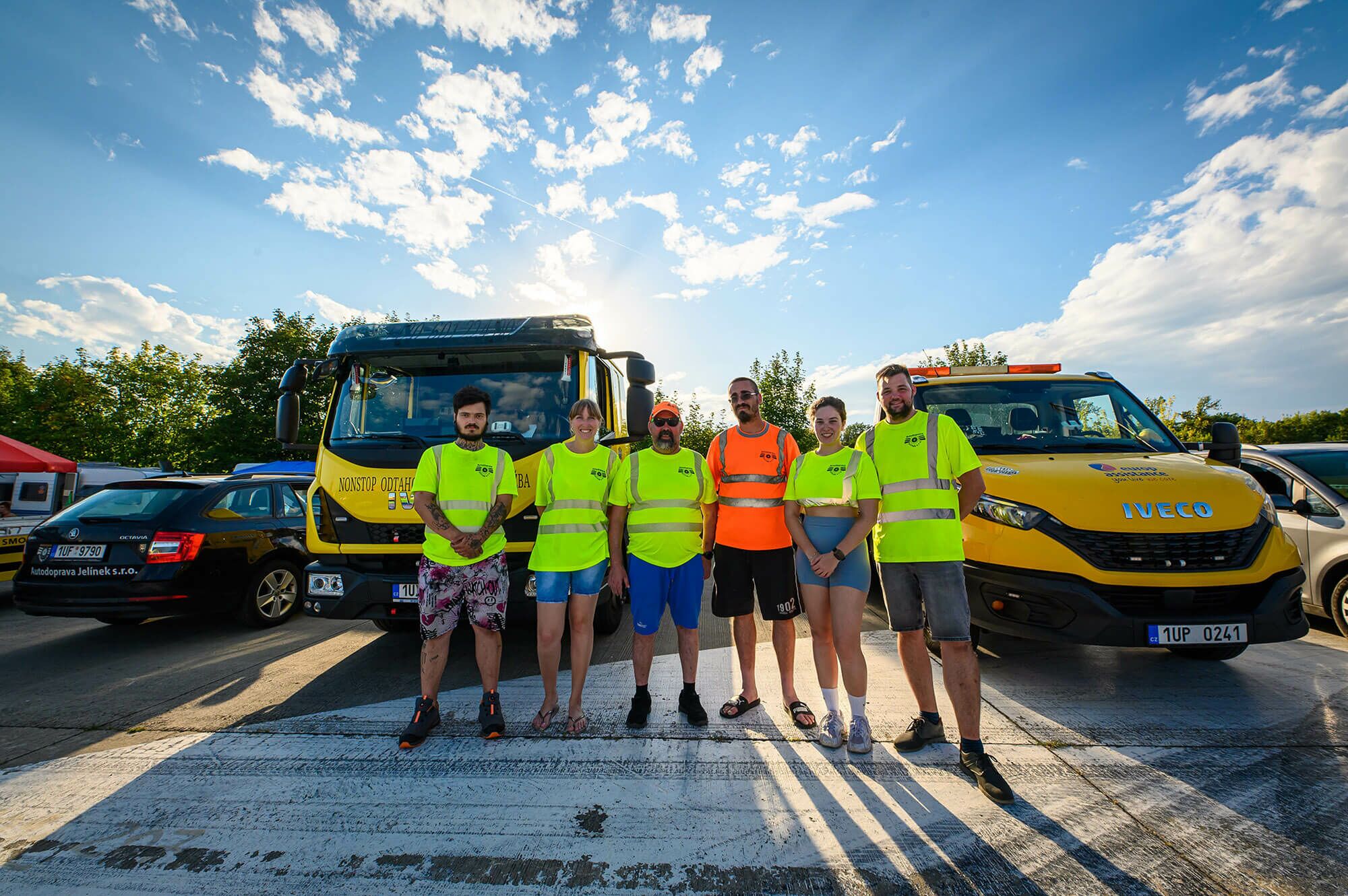 Czechoslovak Tow Show 2025 - odtahová technika - navijáky, LED světla, kurtny, upínací pásy